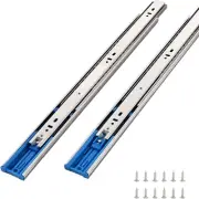Soft Close Full Extension 20 Inch Drawer Slides - 10 Pair, Noise Reducing Design