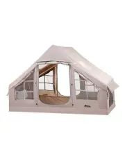 [Weisshorn] Camping Tent Inflatable Beach Tent 6 Person 300Cm in Brown