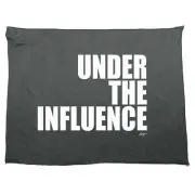 Under The Influence White - Funny Novelty Sports Microfiber Towel Gift Gifts