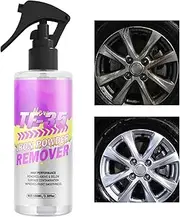 Iron Remover Car Detailing | 3.38oz Car Rust Removal Spray | Multi-Purpose Metal Polish Stain Removal for Concrete Bathroom Tile Brake Marine Brake