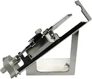 Arrow Fletcher, Fletching Jig Adjustable Arrow Fletching Jig with Clear Scale Aluminum Portable for Archery DIY Silver