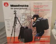 Manfrotto Deluxe digital camera accessory kit w/backpack tripod #MSC-KIT **READ*