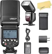 Godox V850III 2600mAh Li-ion Battery Camera Flash for Canon Sony Nikon Fuji Fujifilm Olympus Panasonic Pentax Camera Flash Speedlight Speedlite, for DSLR Cameras Digital Cameras with Standard Hot Shoe