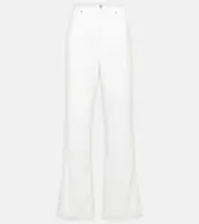 [7 For All Mankind] 7 For All Mankind Tess wide-leg jeans UK 14 white