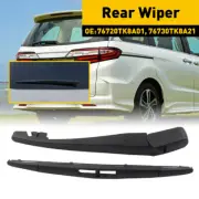 Rear Windshield Back Wiper Arm & Blade Set For Honda Odyssey 2011 2012 2013-2017