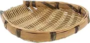 GOOHOCHY Mini Hand Woven Wall Basket Decorative Hanging Basket for Home Decor and Craft Mini Candy Holder for Kindergarten Classroom Wall Art