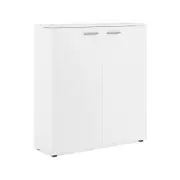 Satos Shoe Storage Cabinet 2 doors 3 levels white