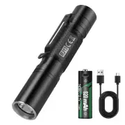 SEEKNITE RJ13 500LM Mini Powerful LED Keychain Flahslight With 14500 Battery Portable Penlight Pocket Lamp Strong Light