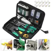 Lan Network Cable Tool Tester Crimper RJ45 Ethernet LAN Kit Crimping Set CAT 5 6