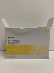McKesson Lemon Glycerin Swabstick Sterile 4 Inch 989 1 Count(s) 24 /Count