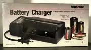 Vintage Rayovac NiCad Battery Charger Model CH4 - Charging Station