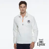 在飛比找Yahoo奇摩購物中心優惠-【Lynx Golf】男款防潑水內刷毛Lynx立體凸印長袖外