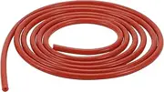 Silicone Vacuum Tubing Hose Automotive Vacuum Line High Temperature 6.6FT 1/16'' 2mm ID 2mm Thickness 1 Pcs Red