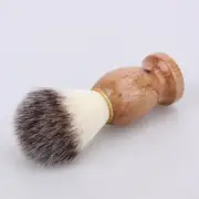 Soft Badger Men Shaving Hair Brush Barber Face Wooden Beard Cleaning Shave Tool