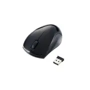 [Model] ELECOM waiyaresure-za-mausu 3 Buttons 2.4 GHZ Micro Receiver Black Mediu