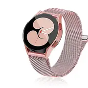 Samsung Galaxy Watch 4 Classic 40 44 42 45 46mm Milanese Magnetic Replace Band-Rose Pink