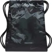 4X NEW Nike Sport Anthracite/Black Camo Print Unisex Golf Gymsack (BA5758-036)