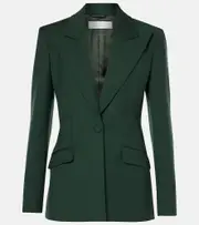 [Gabriela Hearst] Gabriela Hearst Leiva wool blazer AU 14 green