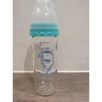 在飛比找蝦皮購物優惠-PUKU 藍色企鵝寬口玻璃奶瓶(230mL)