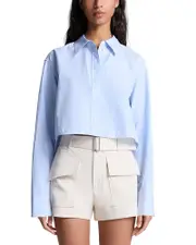 A. l.c. Maude Cropped Blouse