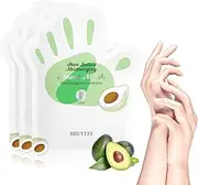 Hand Mask, BREYLEE Hand Mask Gloves |Shea Butter Hand Moisturizing Gloves | Hand Mask with Moisturizing/Refreshing | Shea Butter Hand mask for Moisturizing | Hand Spa Treatment for Rough Skin(3 Pairs)