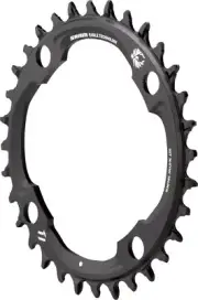 SRAM X-Sync 2 Eagle Chainring 32t 104 BCD 11/12-Speed Aluminum Black Road MTB