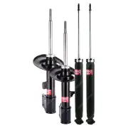 Front + Rear KYB EXCEL-G Shock Absorbers for PEUGEOT 308 RHR RHH FWD Hatch
