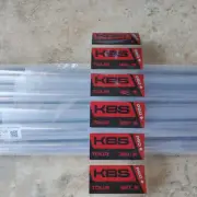 New $600 KBS Tour 120S Pro Plus 3-PW & 1 Matching Wedge 9 Shafts Stiff Flex
