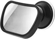 Vaguelly Car Rear View Mirror Rotatable Reversing Rearview Mirror Car Seat Covers Driving Monitor Automotive Automobile Protective Car Rear Seat Mirror Reflective Cars Black Plastic