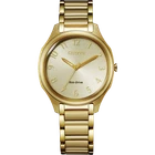 Citizen Eco-Drive Casual Womens Watch, Stainless Steel EM0752-54P