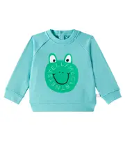 [Stella McCartney Kids] Stella McCartney Kids Baby cotton jersey sweatshirt M 24 blue