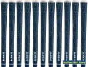Lamkin UTx Blue Midsize with Yellow Cord Golf Grips .580 Round - Set of 11
