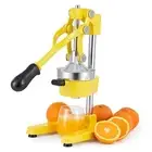 Hand Press Juicer Machine, Manual Orange Juicer and Professional Citrus Yellow
