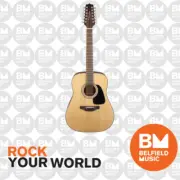 Takamine G30 Series Acoustic Guitar 12-String Dreadnought Natural - TGD3012NAT