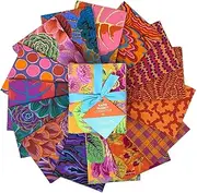 Kaffe Fassett Collective February 2025 Warm 15 Fat Quarters FreeSpirit Fabrics