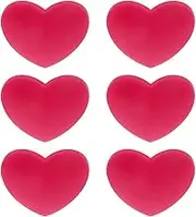 LeoLeoii Tennis Vibration Dampener,Heart-Shaped Tennis Racket Vibration Dampener Tennis String Dampener | Flexible Tennis Racket Damper Tennis Accessories for Competition Training (Red)