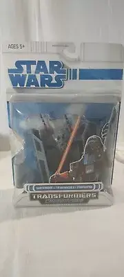 Star Wars Darth Vader To Tie Advanced X1 Starfighter Transformers Crossovers...