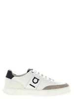 [Ferragamo] Ferragamo-Alaska Sneakers Bianco/Nero-Uomo 7