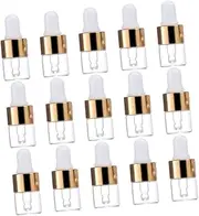 Gogogmee 25pcs Essential Oil Glass Bottles Leak-proof Dropper Bottles for Perfumes Liquids