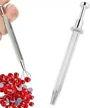 [KkvoGmle] Piercing Pliers Stainless Steel Jewellery Tweezers with 4 Prongs Bead Holder Jewellery Pickup Tool Ball Gripper Piercing Ideal for Beading Work Watch and Glasses Repair
