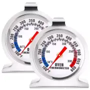 Oven Thermometers Large Dial Oven Grill Monitoring Cooking Thermometer with Dual