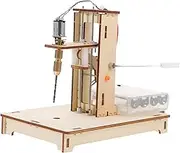 DOITOOL 1Set DIY Mini Drill Press Kit for Science Projects Precision Crafting Tool for Woodworking and Compact Desktop Drilling Machine for Education and DIY Crafts