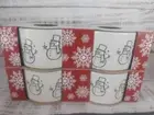 The Bakeshop Ceramic Snowman 4x2in Ramekin Set of 4