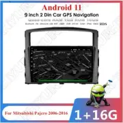 For 2006-2016 Mitsubishi Pajero Stereo Radio 9" Android 11.0 Head Unit GPS Wif