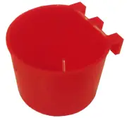 10 PACK 8 OZ PIGEON QUAIL DOVE CHICKEN RABBIT BIRD FEEDER WATER DRINKER CUP CAGE