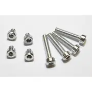 [Paaschburg & Wunderlich GmbH] Aluminum screws set M4 silver anodized
