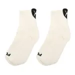 PUMA 襪子 FASHION ANKLE SOCKS 女款 米白 黑 愛心 長襪 中筒襪 愛心 跳豹 BB143001