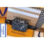 二手精品LOUIS VUITTON LV OUTDOOR BUMBAG 牛仔布腰包 M57281