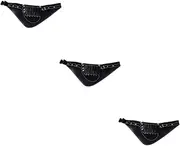 TOVINANNA 3 Pcs Tool Pouch Barber Hair Cutting Scissors Bag Hairdressing Scissors Combs Storage Bag Compartment