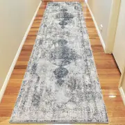 Heartburn Favor Grey Runner Rug